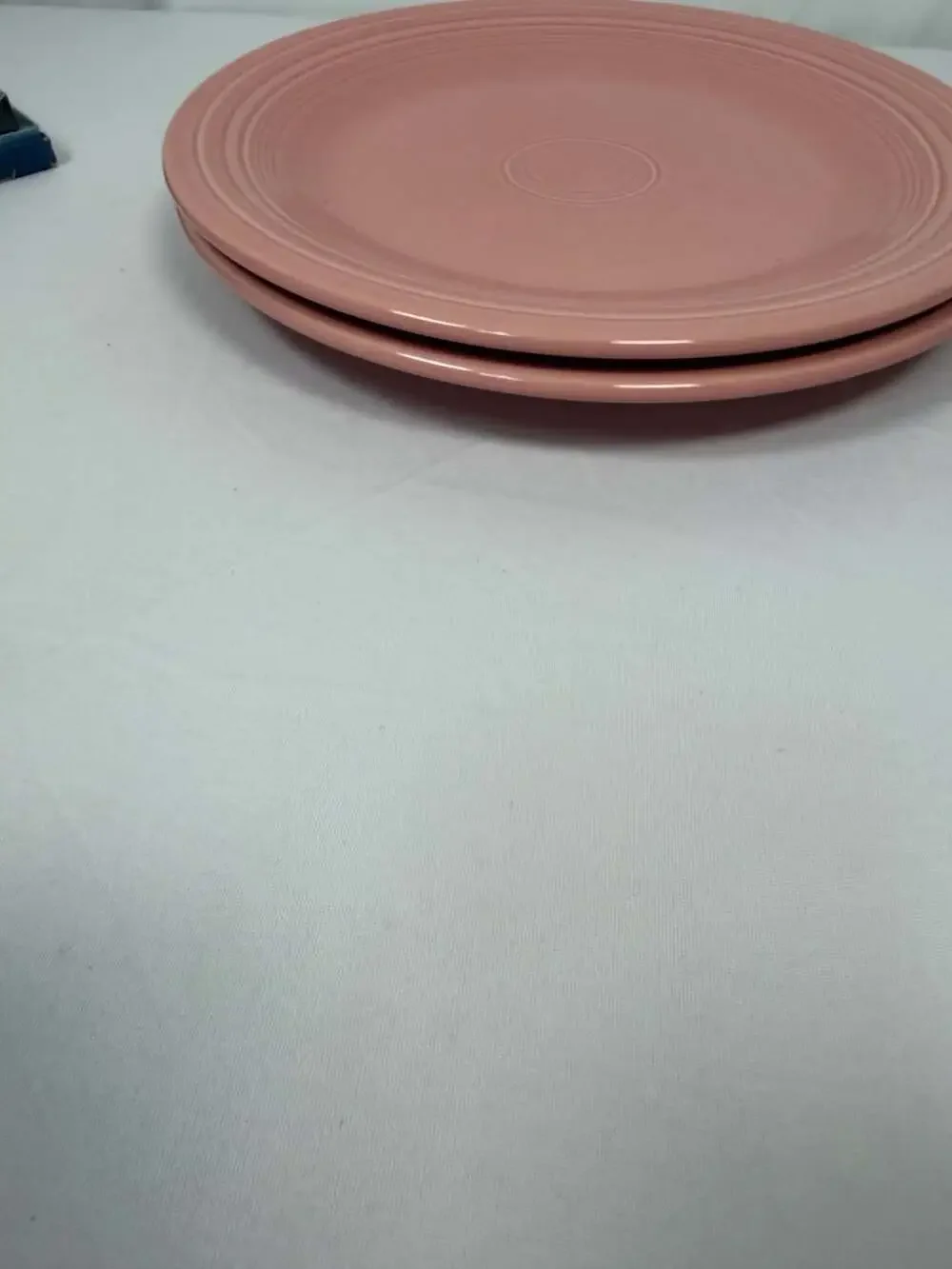 Homer Laughlin Fiesta Rose 10.5-Inch Dinner Plate Set of 2